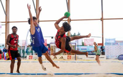 Le beach handball de Gironde touche les sommets